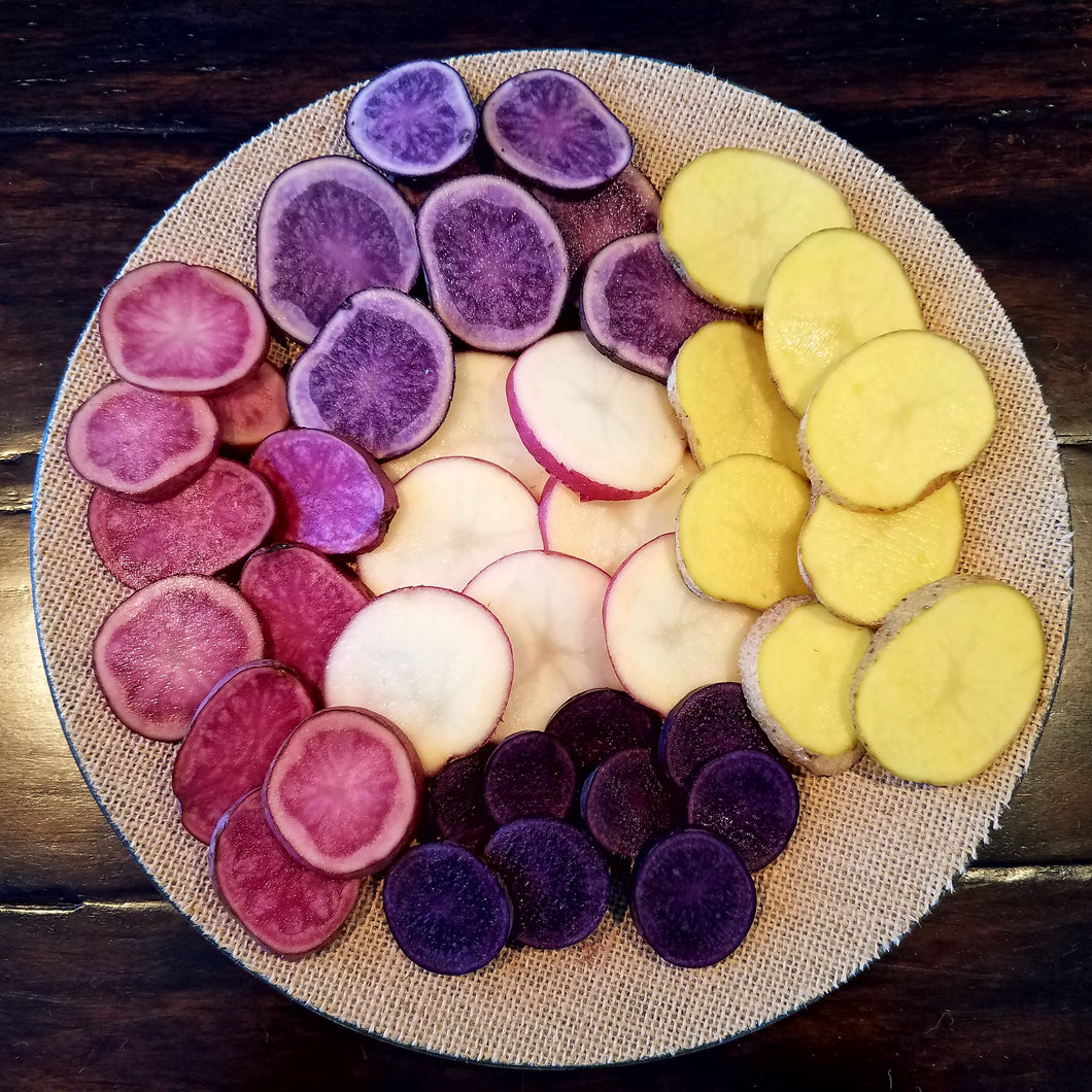 Organic Seed Potato Arrangement